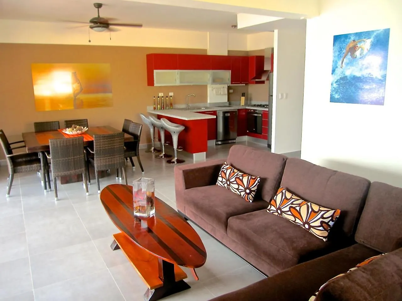 公寓 Le Reef Beach Condos - Aloha 喀巴里特